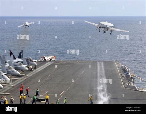 USS Ronald Reagan E-2C Hawkeye